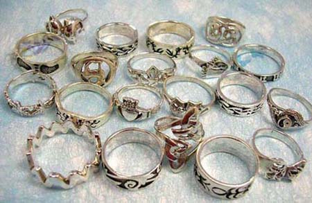 Ping Pong sterling silver 925.rings